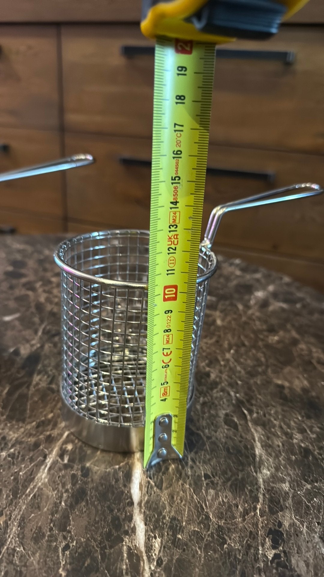 Mini frituurmandjes serveer 2 stuks, Ophalen, Nieuw, Overige stijlen