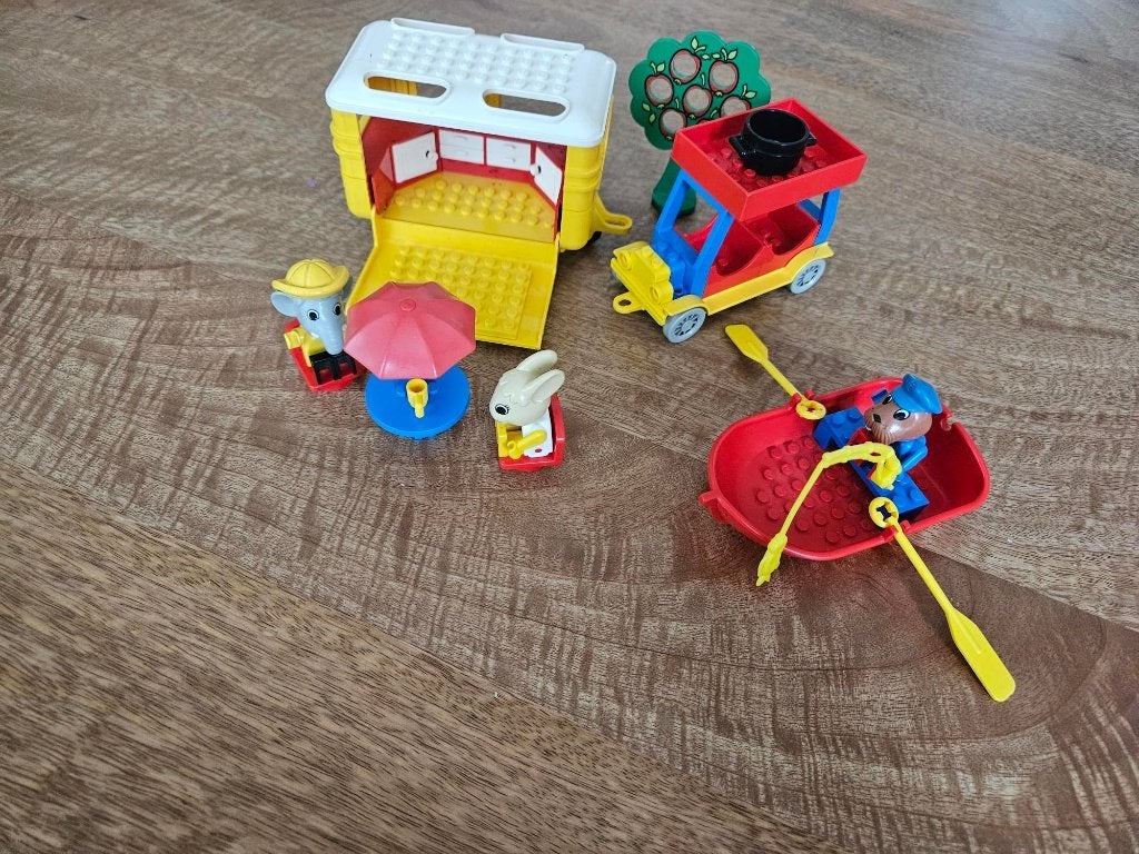 Lego nr. 3680 - Fabuland - Camping Caravan, Overige thema's, Lego, Ophalen of Verzenden, Zo goed als nieuw