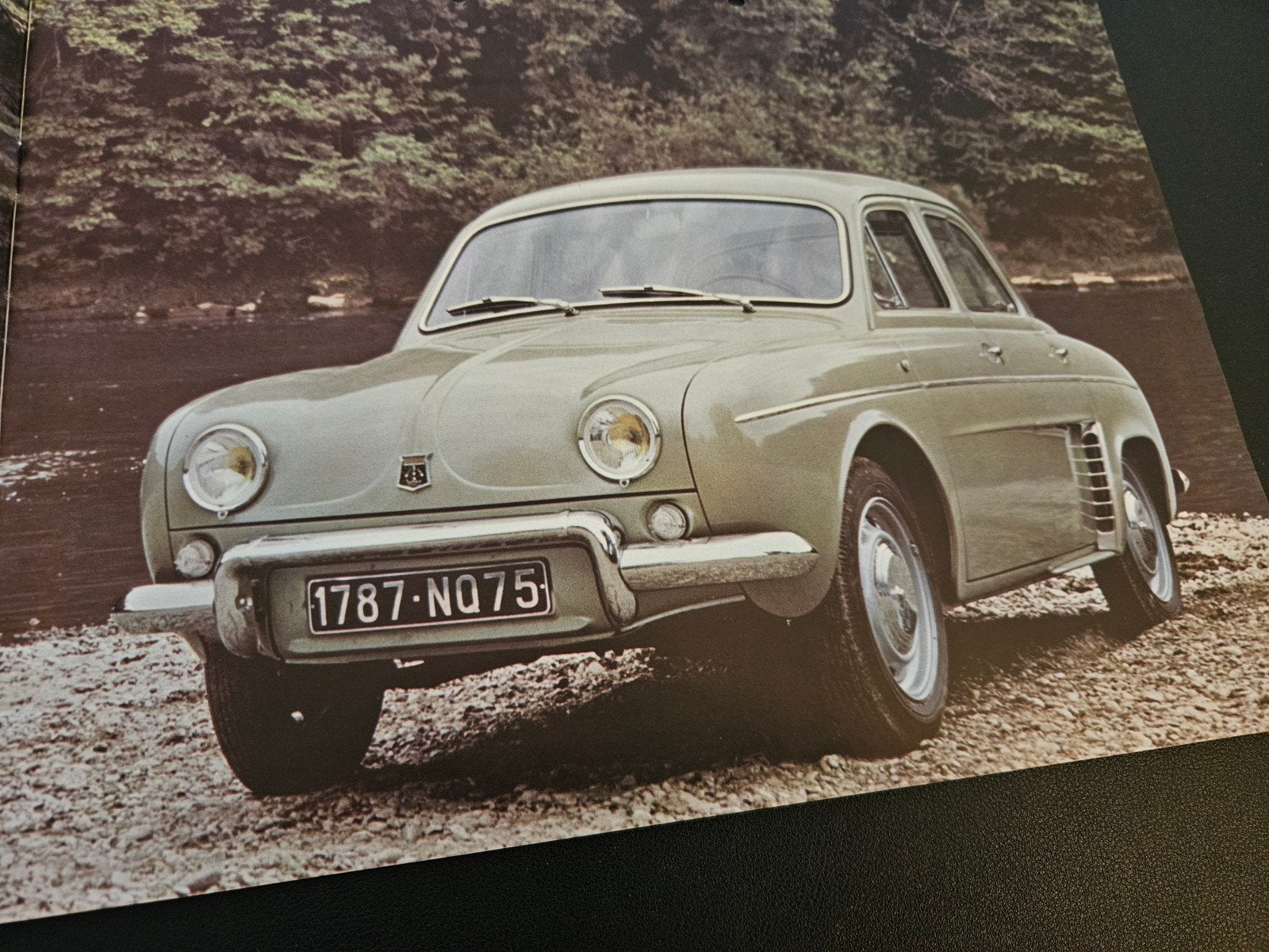 Brochure Renault Dauphine 1964, Ophalen of Verzenden, Zo goed als nieuw, Renault