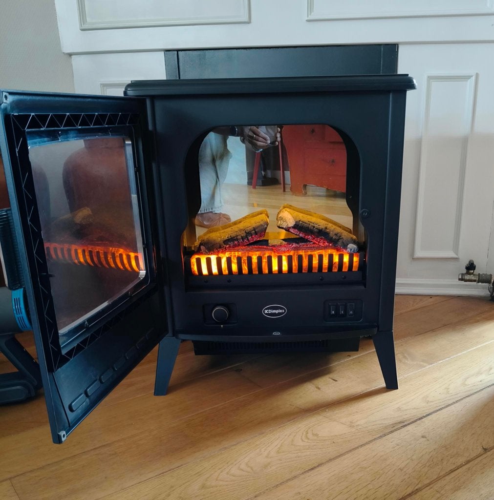 Dimplex Lucia Elektrische  Sfeerhaard (LUC20-EU), Huis en Inrichting, Ophalen, Zo goed als nieuw, Vrijstaande haard, Elektrische haard