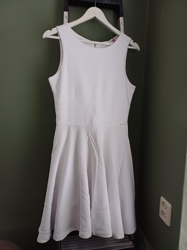 Tommy hilfiger Hamptons midsummer dress, Verzenden, Wit, Nieuw, Knielengte
