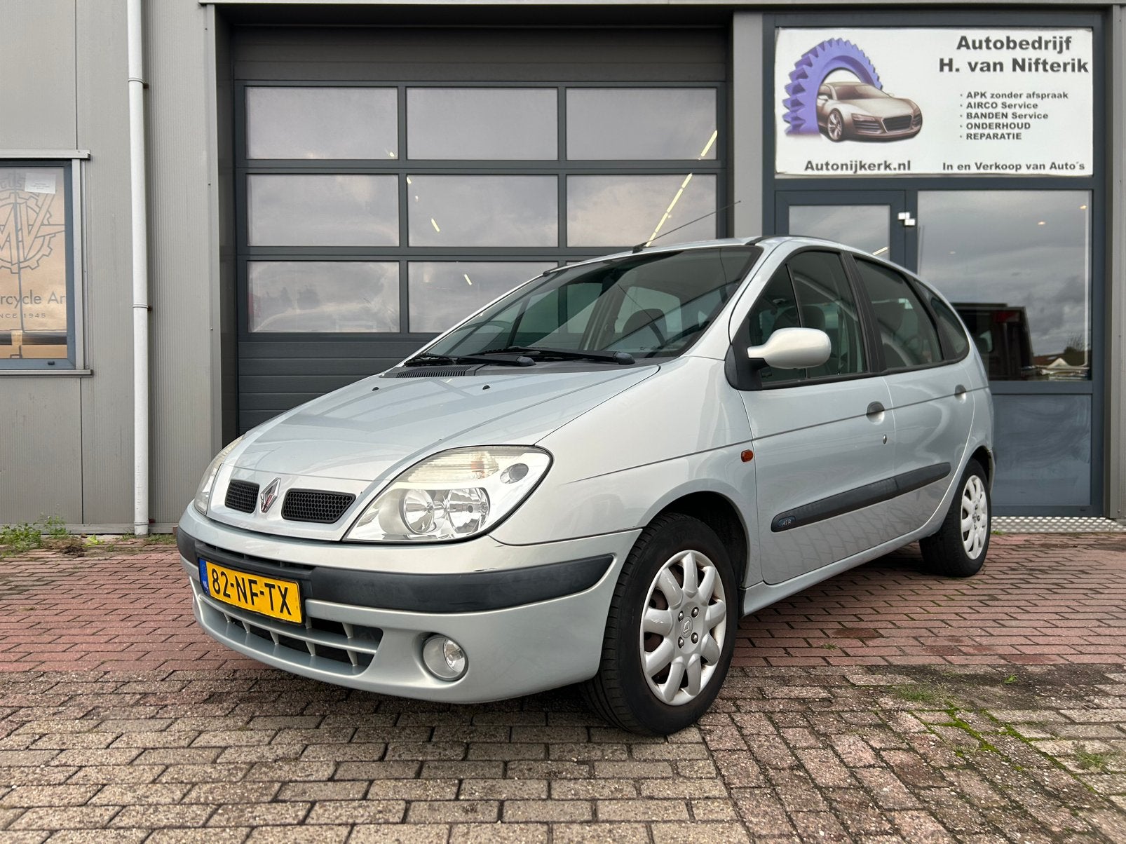 Renault Megane Scénic 1.6 16V Authentique 2003, Auto's, Voorwielaandrijving, Stof, 1225 kg, 4 cilinders