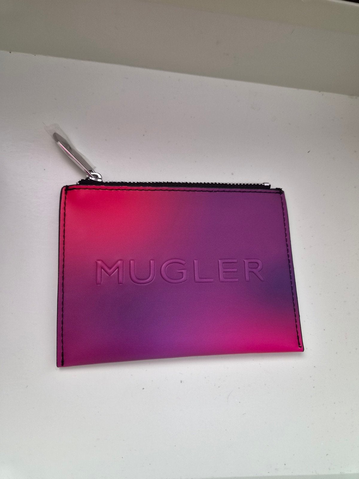 Thierry Mugler make up tas portemonnee paars roze, Ophalen of Verzenden, Nieuw, Roze, Dame