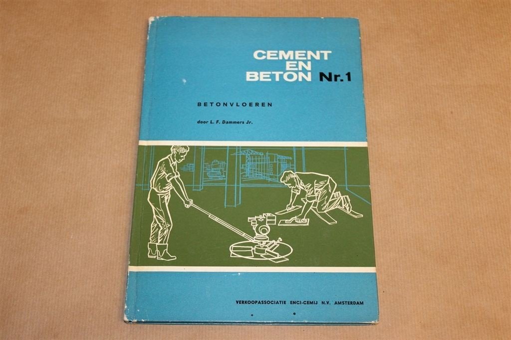 Cement en Beton Nr. 1 — Betonvloeren 1964, Boeken, Ophalen of Verzenden, Gelezen, Bouwkunde