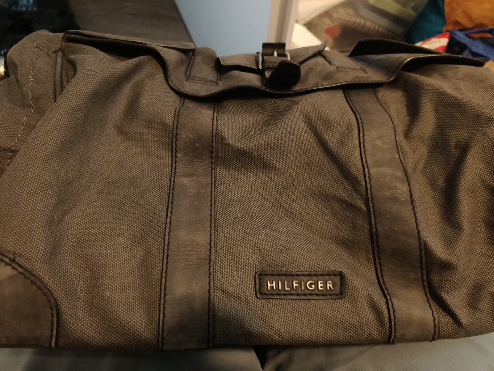 Tommy Hilfiger tas, Ophalen, 30 cm of meer, Gebruikt, Zwart