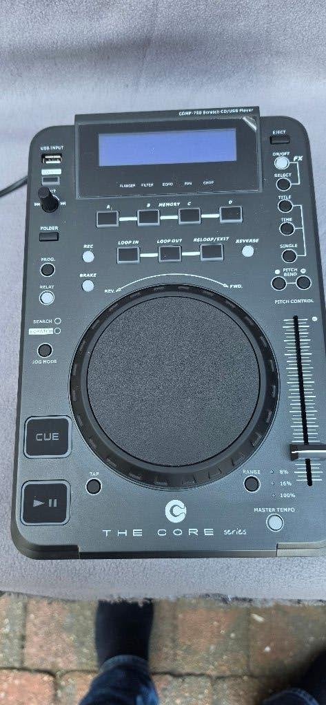 The Core CDMP-750 Scratch CD/USB DJ-speler, Ophalen of Verzenden, Nieuw, Dj-set, Overige merken