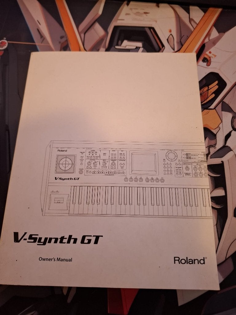 V-Synth GT Manual Roland, Muziek en Instrumenten, Synthesizers, Ophalen of Verzenden, Nieuw, 61 toetsen, Roland