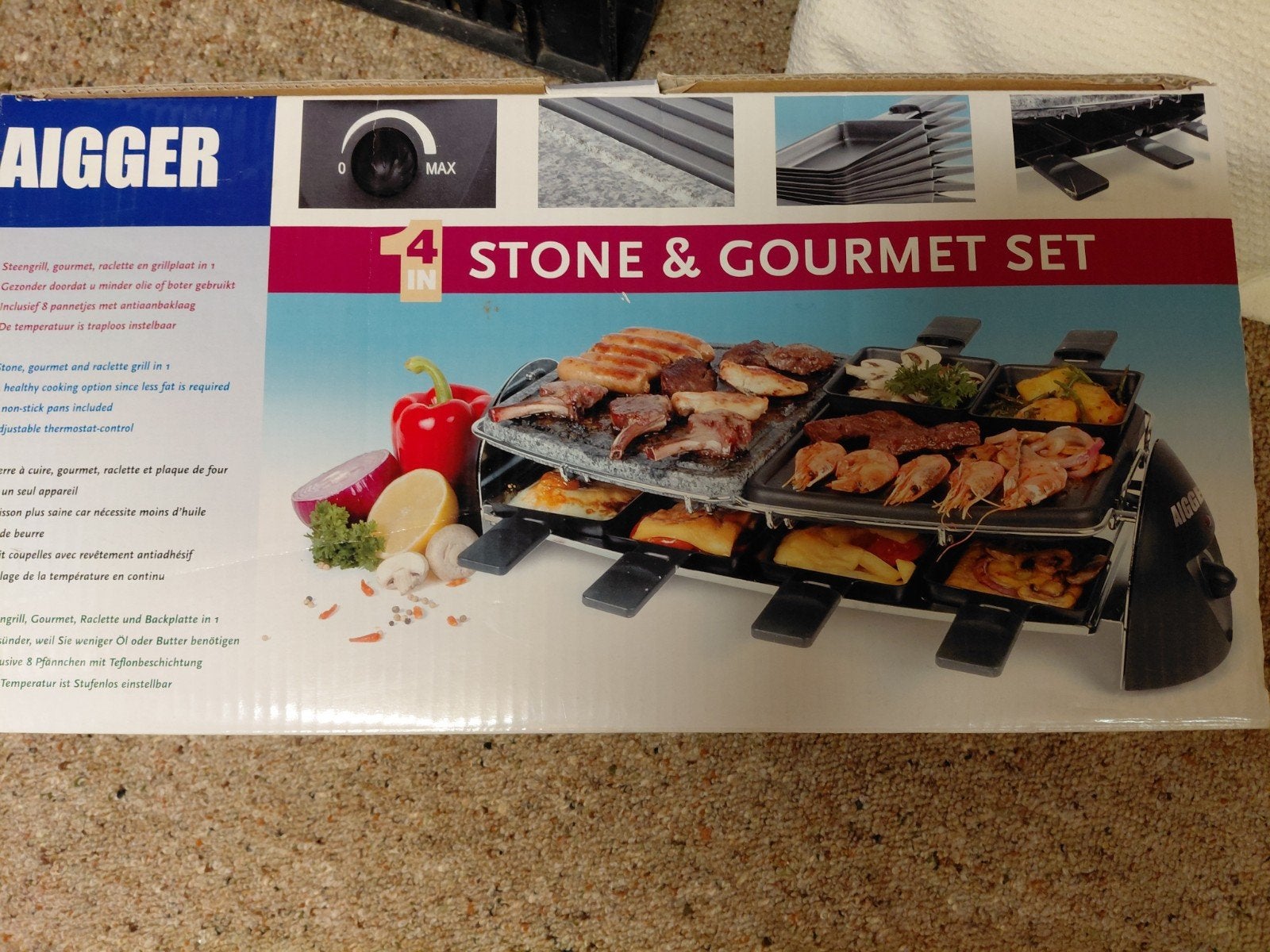 gourmet / steengrill, Witgoed en Apparatuur, Ophalen of Verzenden