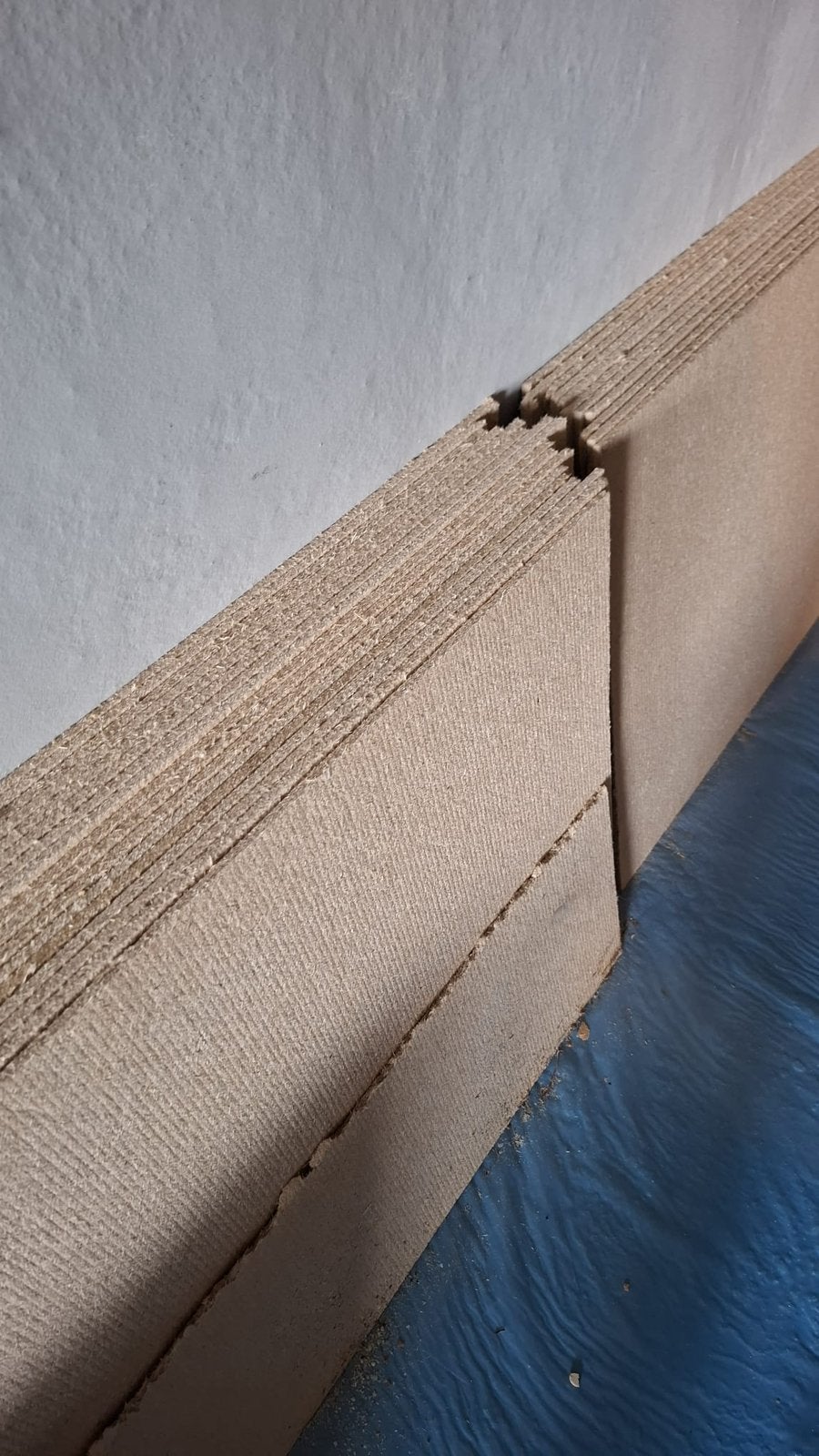 Parket laminaat ondervloer 45 m2, Ophalen, Overige materialen, 30 cm of meer, Gebruikt