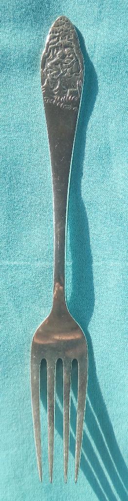 ZILVER VORK GERO 90 HANS EN GRIETJE SPROOKJE GEORG NILSSON, Antiek en Kunst, Verzenden