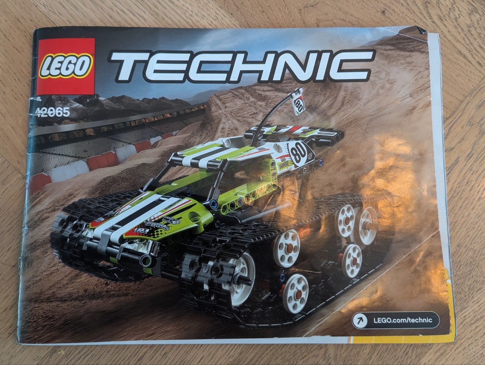 LEGO Technic 42065 RC Rupsvoertuig, Lego, Compleet, Ophalen of Verzenden, Zo goed als nieuw