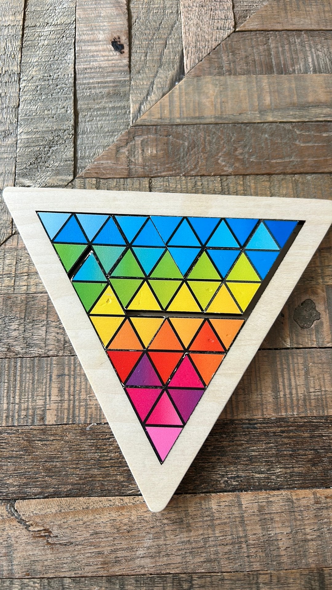 Goki houten puzzle, Hobby en Vrije tijd, Denksport en Puzzels, Ophalen of Verzenden, Minder dan 500 stukjes