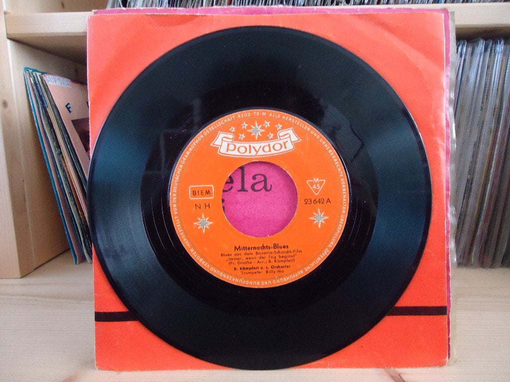 7" Single Bert Kaempfert - Mitternachts Blues / Ducky, Gebruikt, Verzenden, 7 inch, Pop