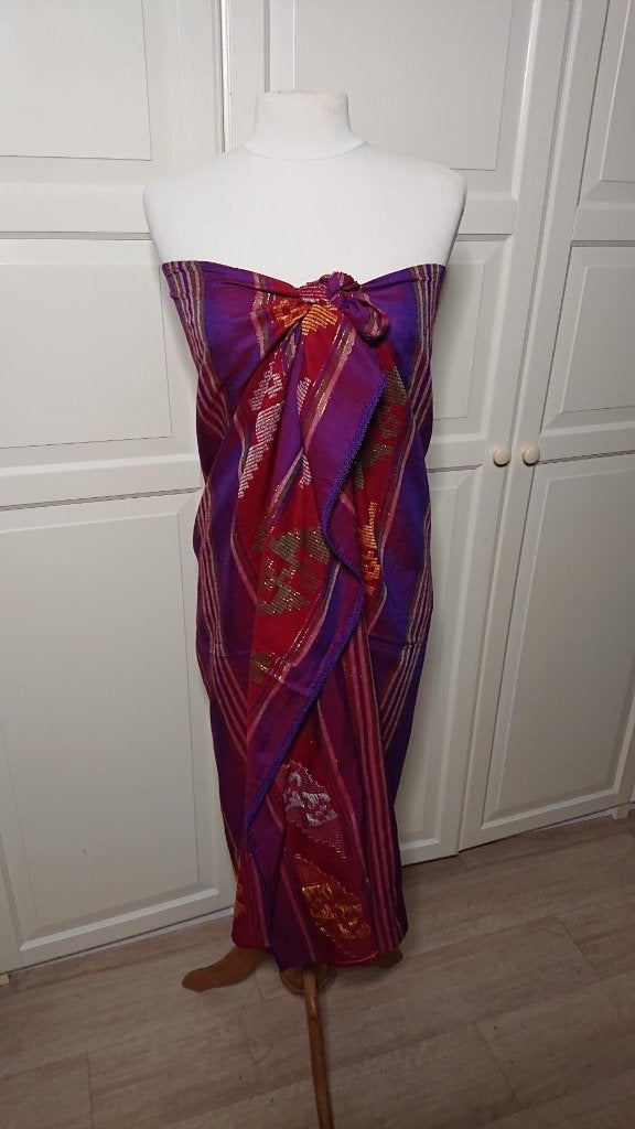 Diverse pareo sarong sauna omslagdoek extra breed maat 46, Ophalen of Verzenden, Zo goed als nieuw, Overige typen