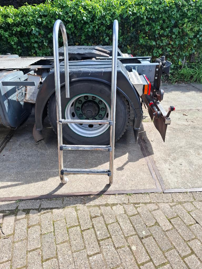 Zwembad trap RVS, Ophalen, Gebruikt, Ladder