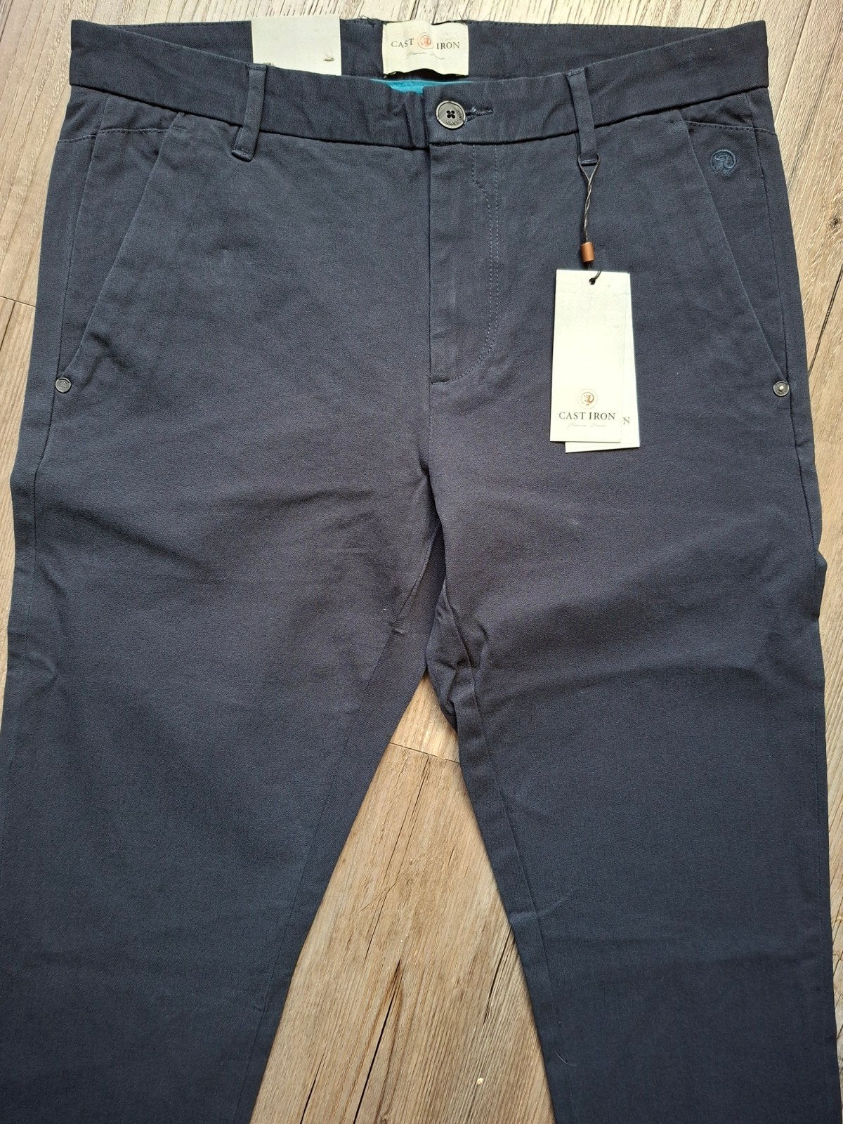 CAST IRON Riser slimfit chino W30 L34 3 voor €149,95, Blauw, Nieuw, Ophalen of Verzenden, Cast Iron
