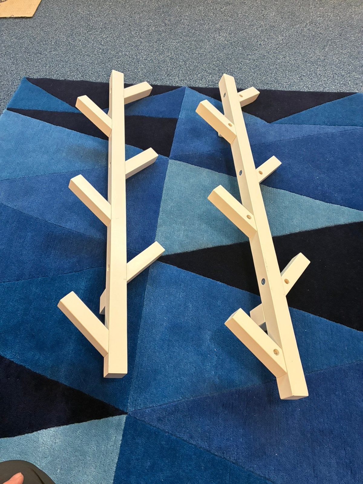 IKEA Tjusig kapstok 2stuks, Wandkapstok, Gebruikt, Ophalen of Verzenden, Minder dan 100 cm