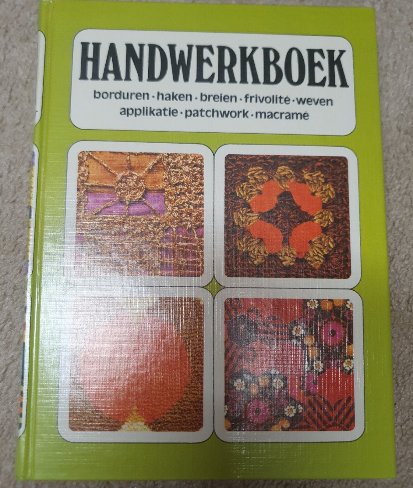 Handwerkboek: Borduren, Haken, Breien, Macramé en meer, Ophalen of Verzenden, Gelezen, Overige onderwerpen