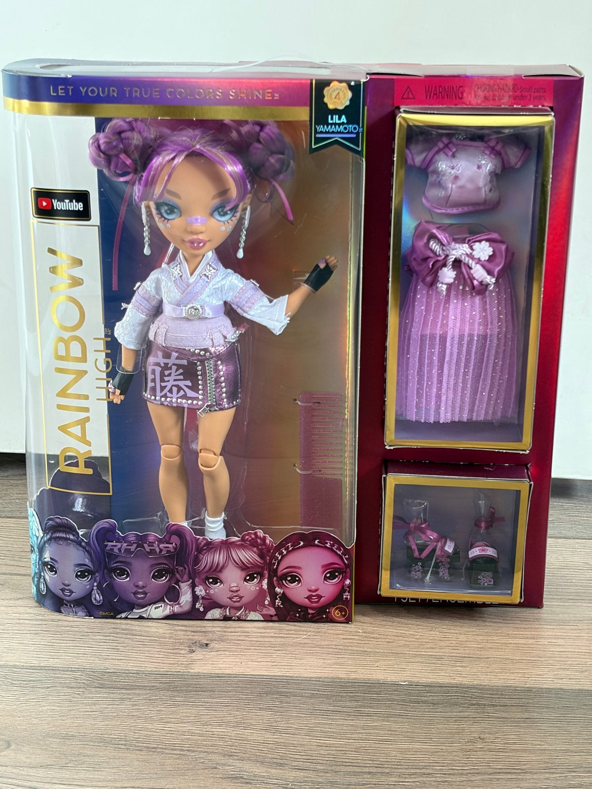 Rainbow High Lila Yamamoto pop - Nieuw in doos, Ophalen of Verzenden, Nieuw, Overige typen