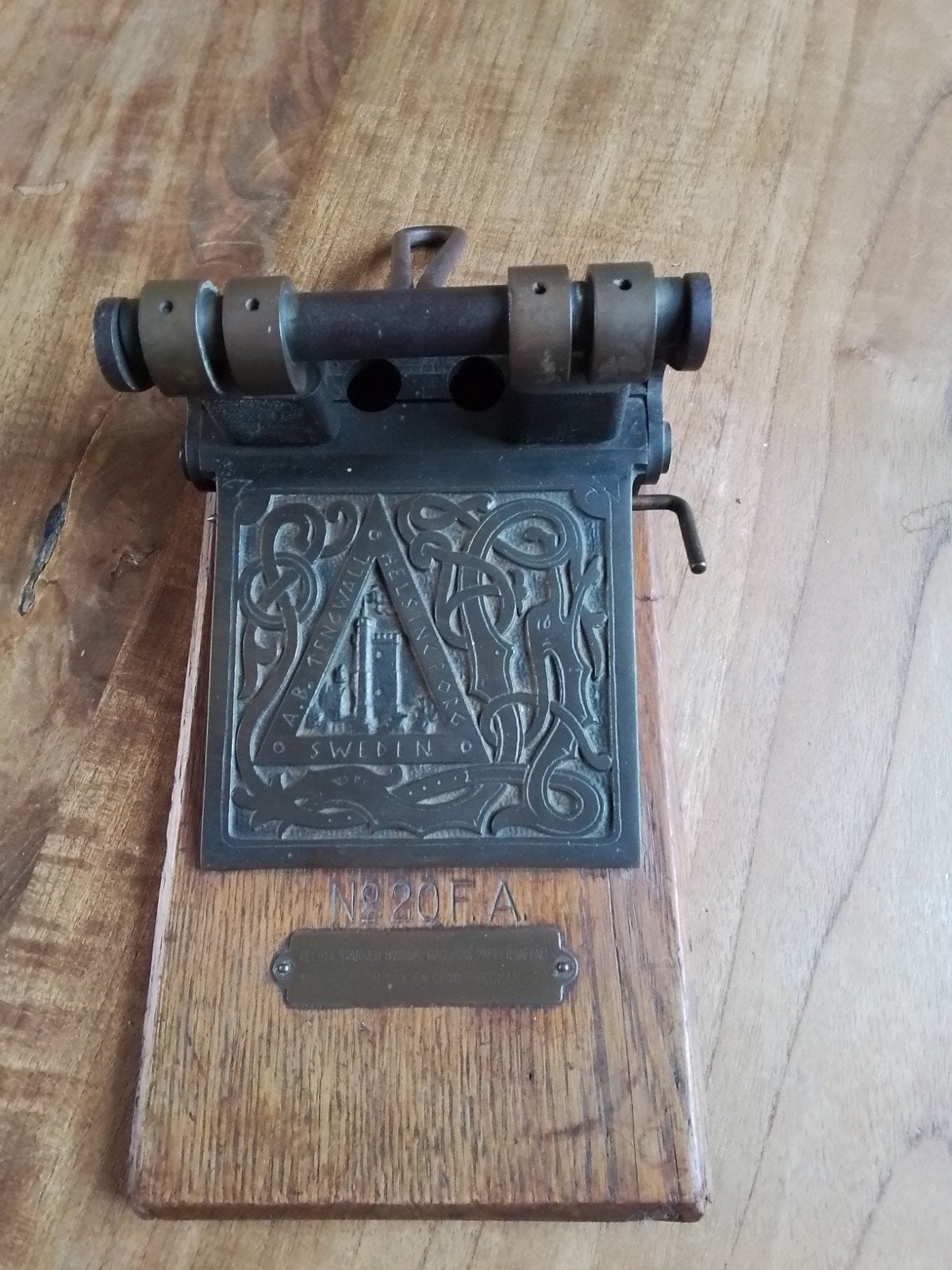Antieke perforator., Antiek en Kunst, Ophalen of Verzenden