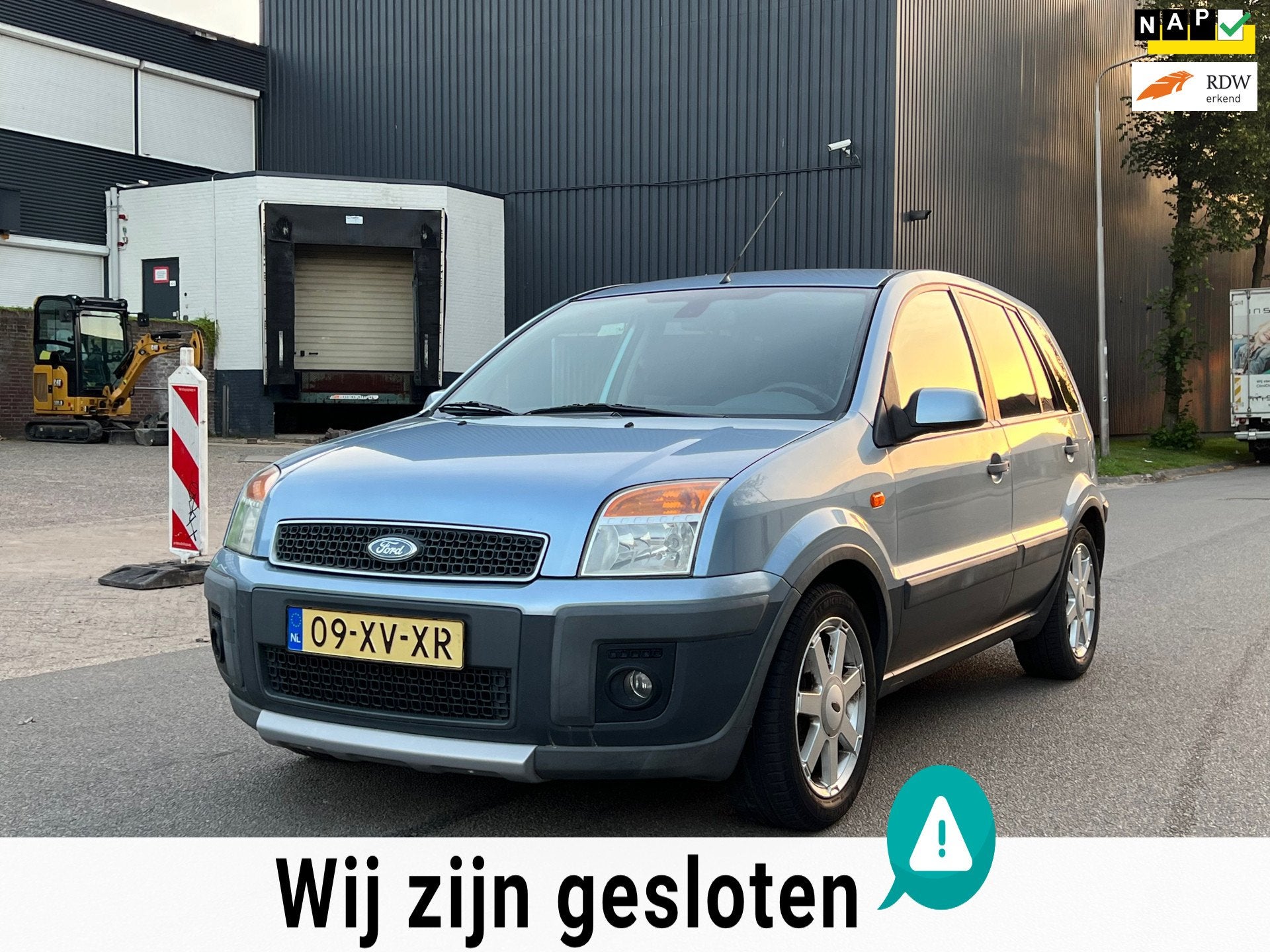 Ford Fusion 1.6-16V Crossroad/ONDERHOUDEN, Auto's, Voorwielaandrijving, 1596 cc, Gebruikt, Metallic lak