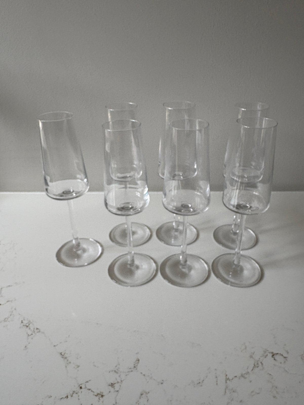 Stölzle Power champagne flute 24 cl - 7 stuks - kristalglas, Verzamelen, Ophalen, Zo goed als nieuw, Overige typen