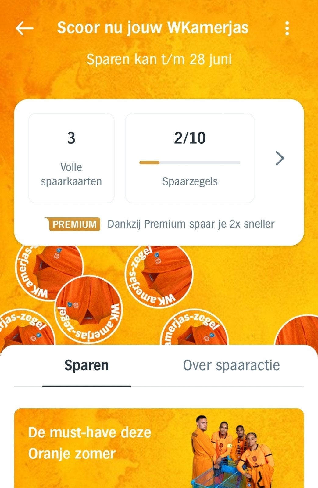 3 volle WK badjas spaarkaarten digitaal albert hein, Hobby en Vrije tijd, Spaarzegeltjes, Ophalen of Verzenden, Winkel, Super of Benzinepomp