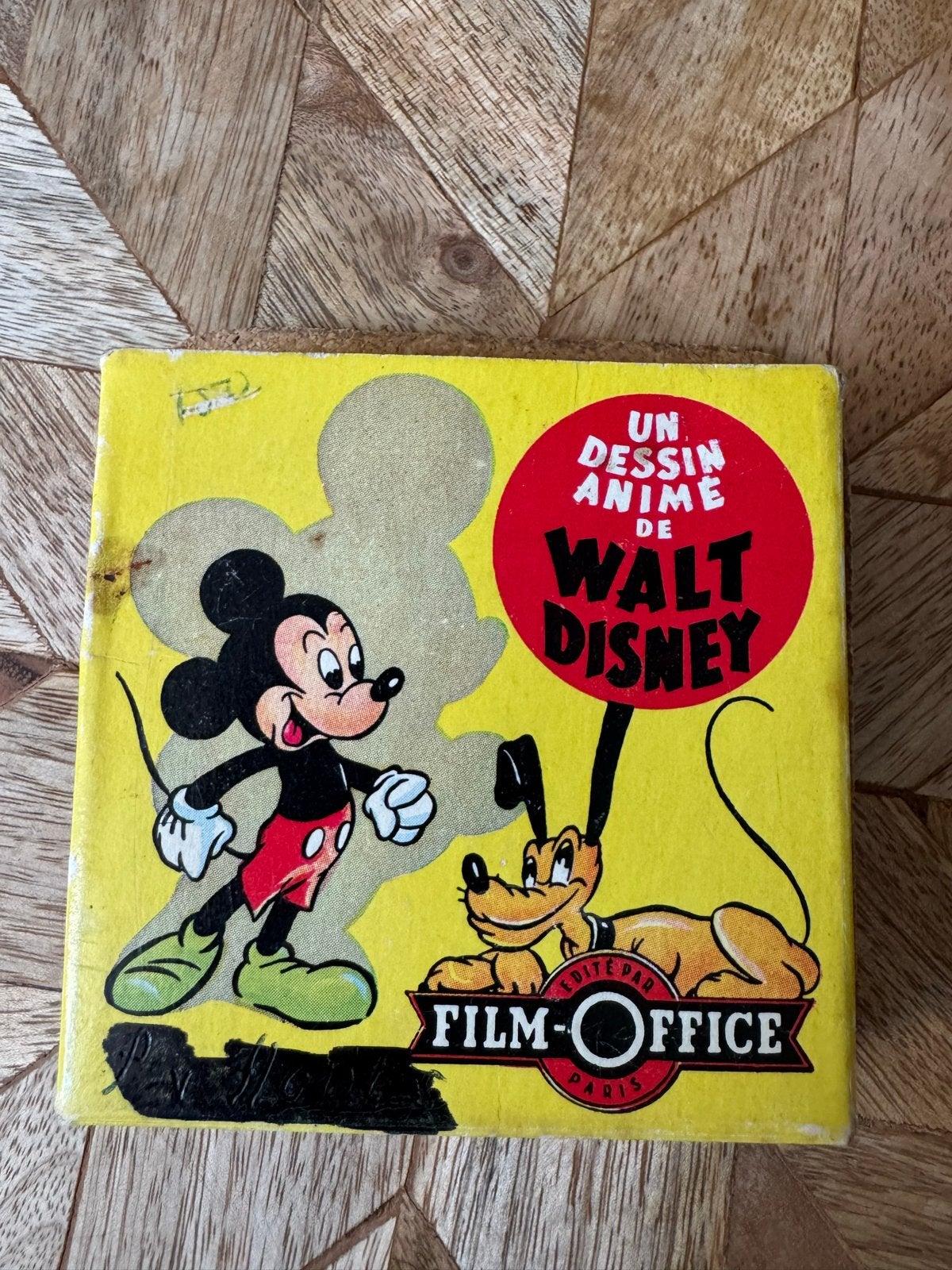 Vintage Walt Disney Film Office Mickey Mouse filmrol, Ophalen of Verzenden, 8mm film