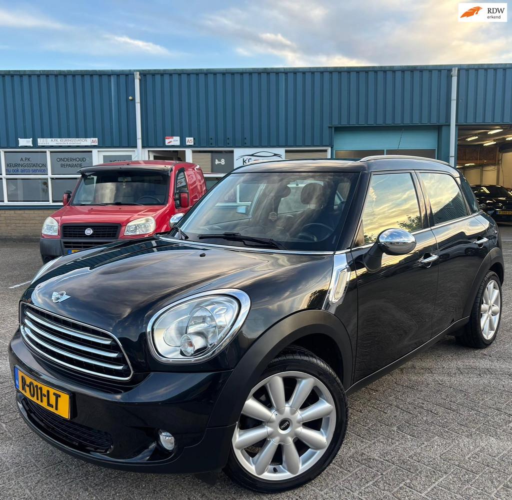 Mini Mini Countryman 1.6 One |Stoelverwarming|LM Velgen|EL R, Euro 5, Gebruikt, Zwart, 98 pk