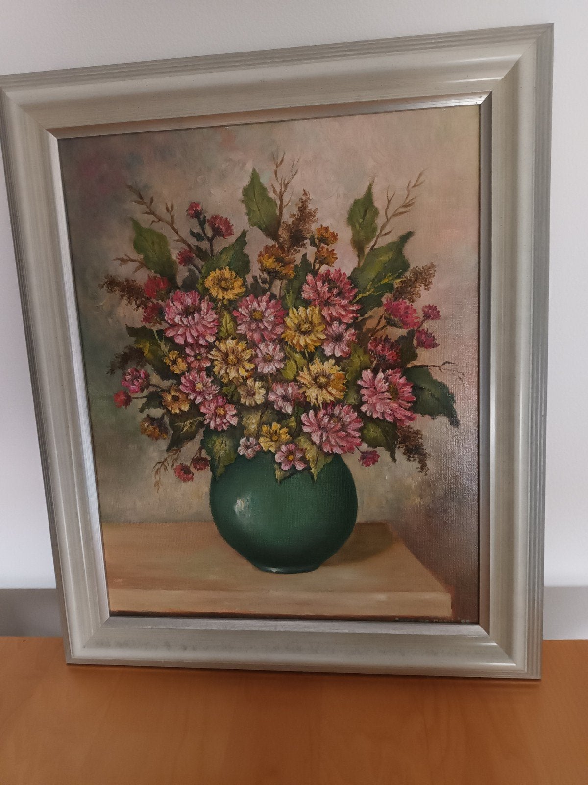 Schilderij boeket, Antiek en Kunst, Ophalen