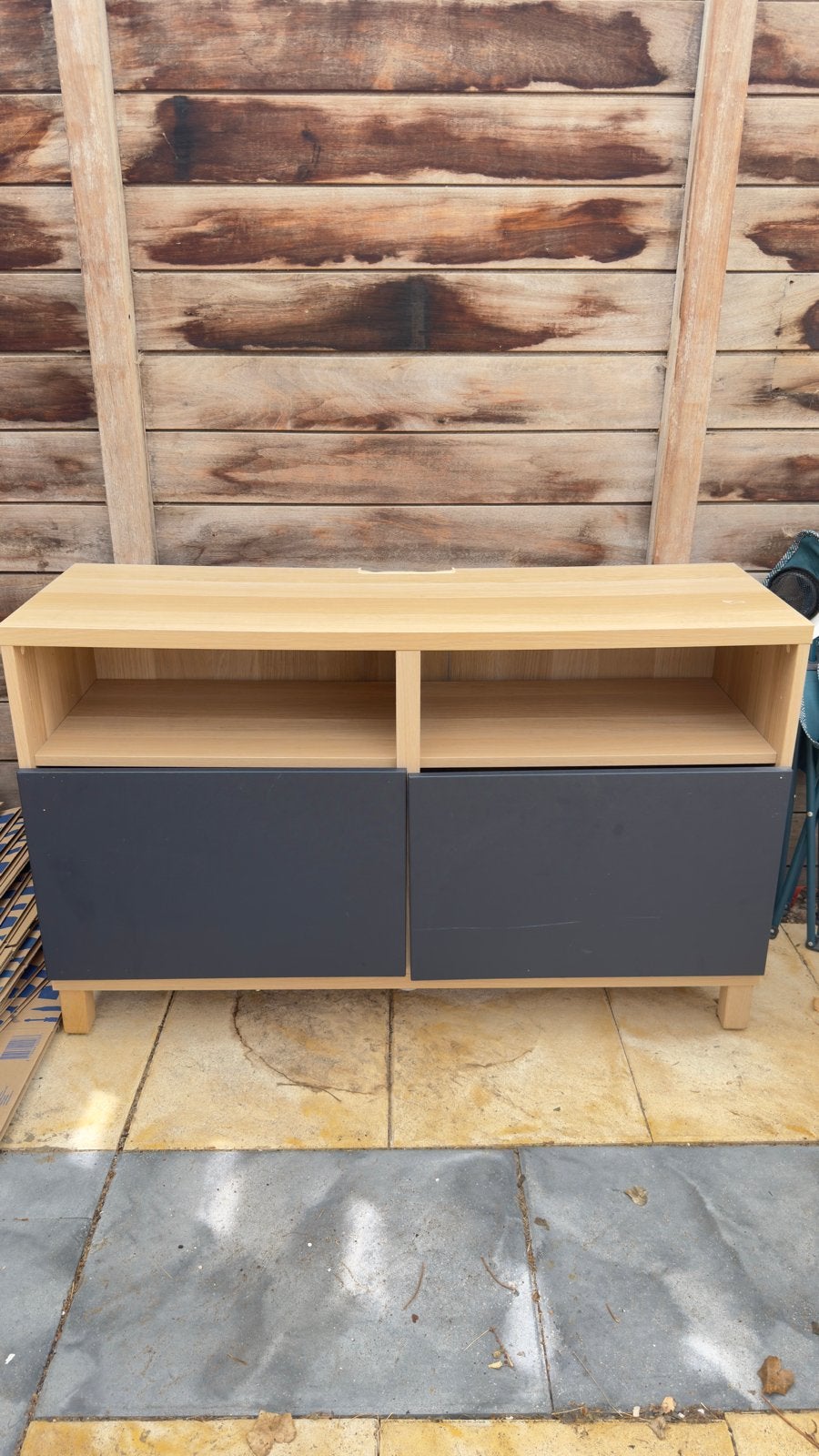 Ikea Besta tv kast MOET SNEL WEG!, Ophalen, Gebruikt, 100 tot 150 cm, Minder dan 100 cm