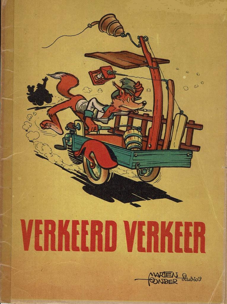 Verkeerd Verkeer - Marten TOONDER, Boeken, Gelezen, Marten Toonder, Eén stripboek, Ophalen of Verzenden