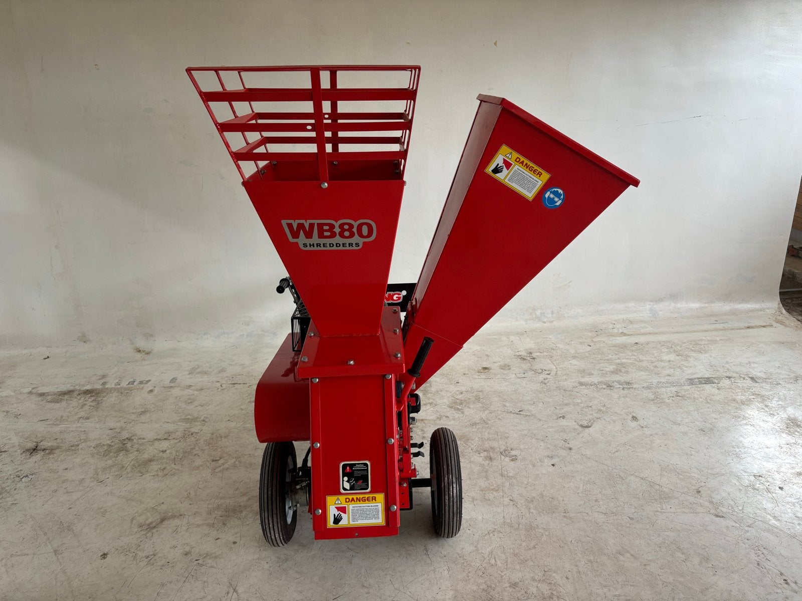 Weibang WB80 Shredders Benzine Houtversnipperaar, Tuin en Terras, Ophalen, Nieuw, Benzine