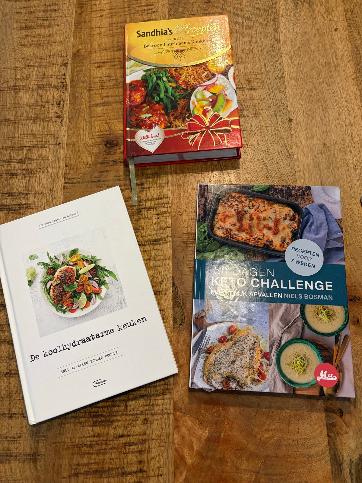 Kookboeken: Surinaams, Koolhydraatarm, Keto Challenge, Gelezen, Hoofdgerechten, Ophalen of Verzenden, Gezond koken