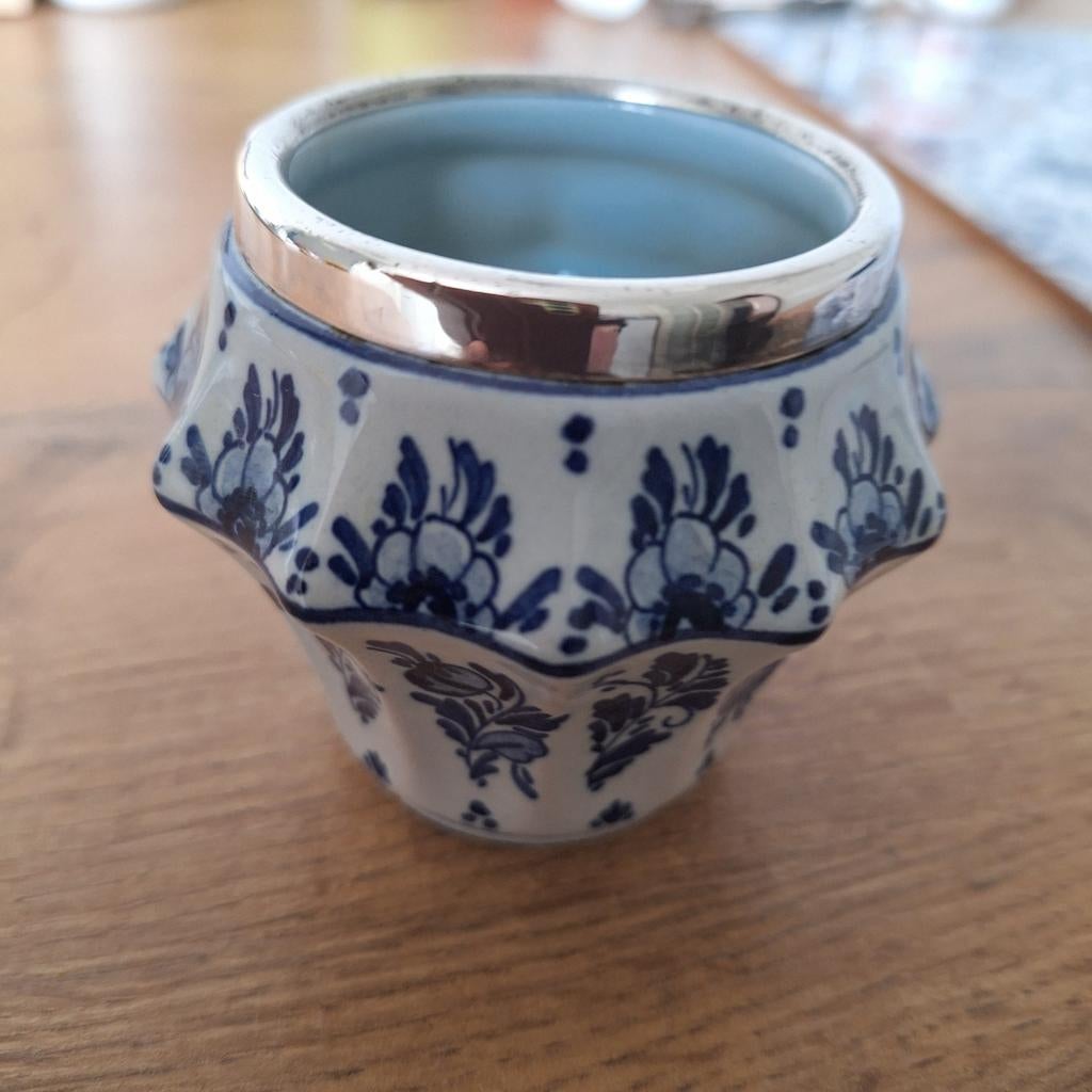 Delfts blauw Mini vaasje, Antiek en Kunst, Ophalen of Verzenden