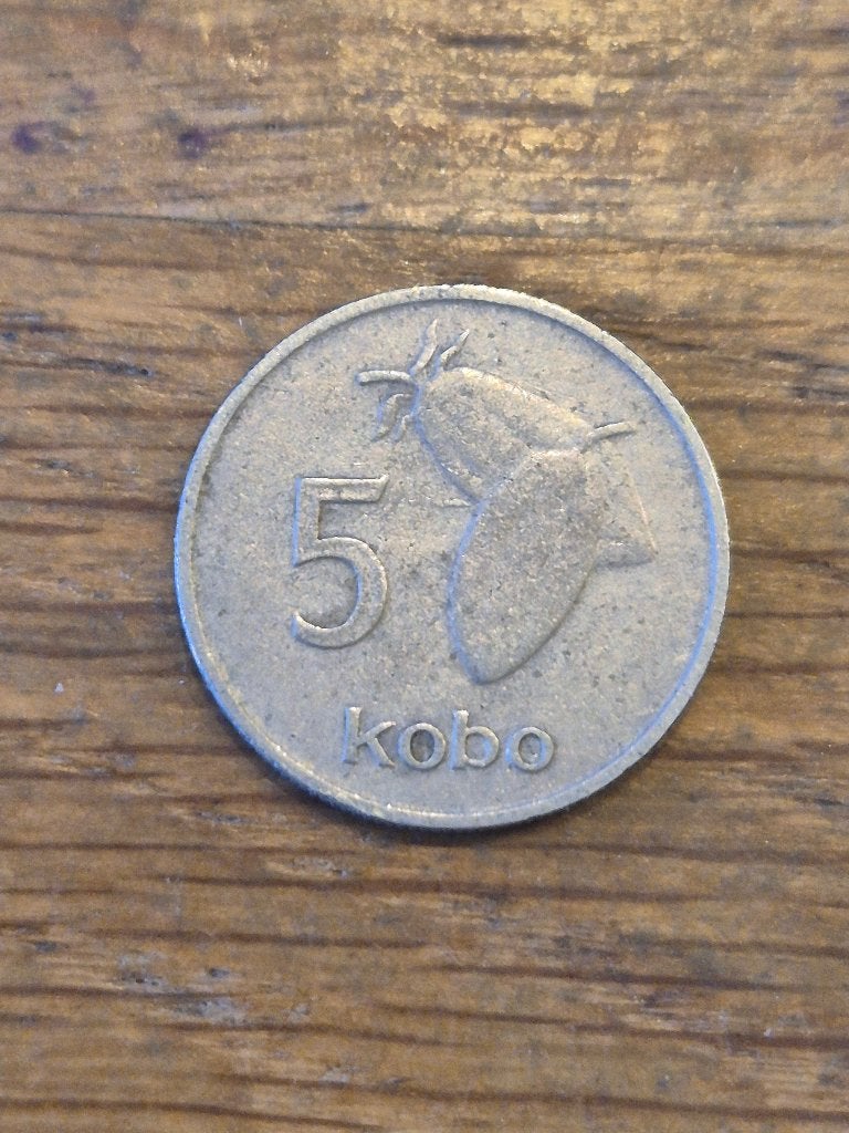 Nigeria - 5 Kobo 1973, Ophalen of Verzenden, Nigeria