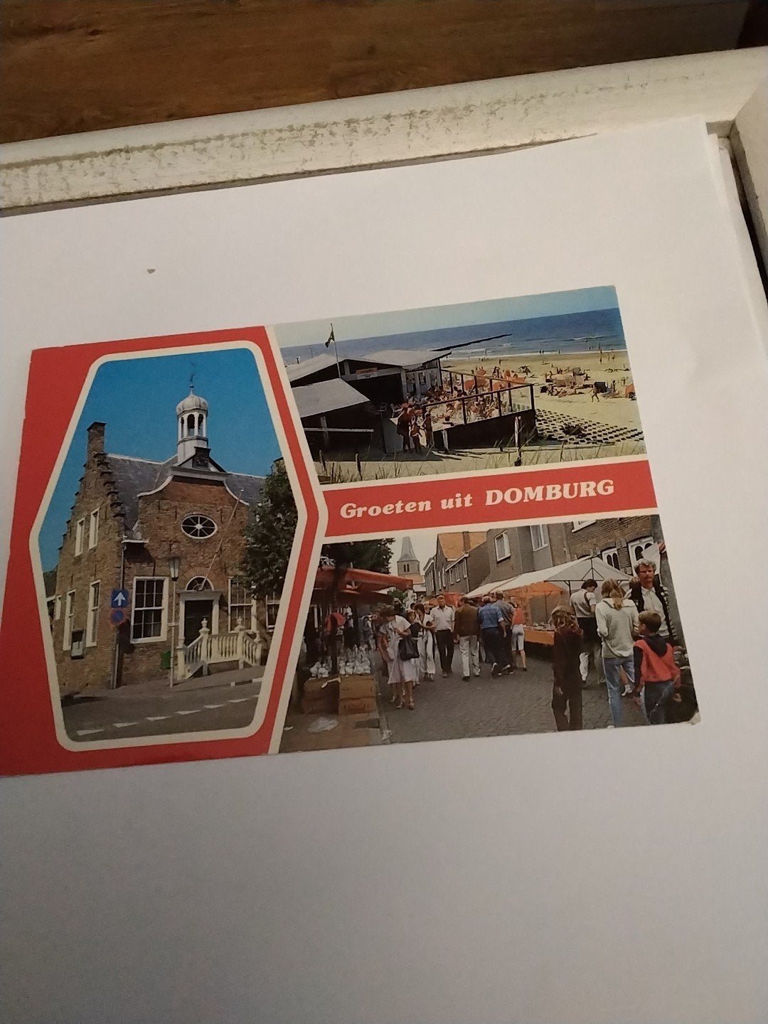 Ansichtkaart Groeten uit Domburg - 1985, Ophalen of Verzenden, 1960 tot 1980, Gelopen, Zeeland