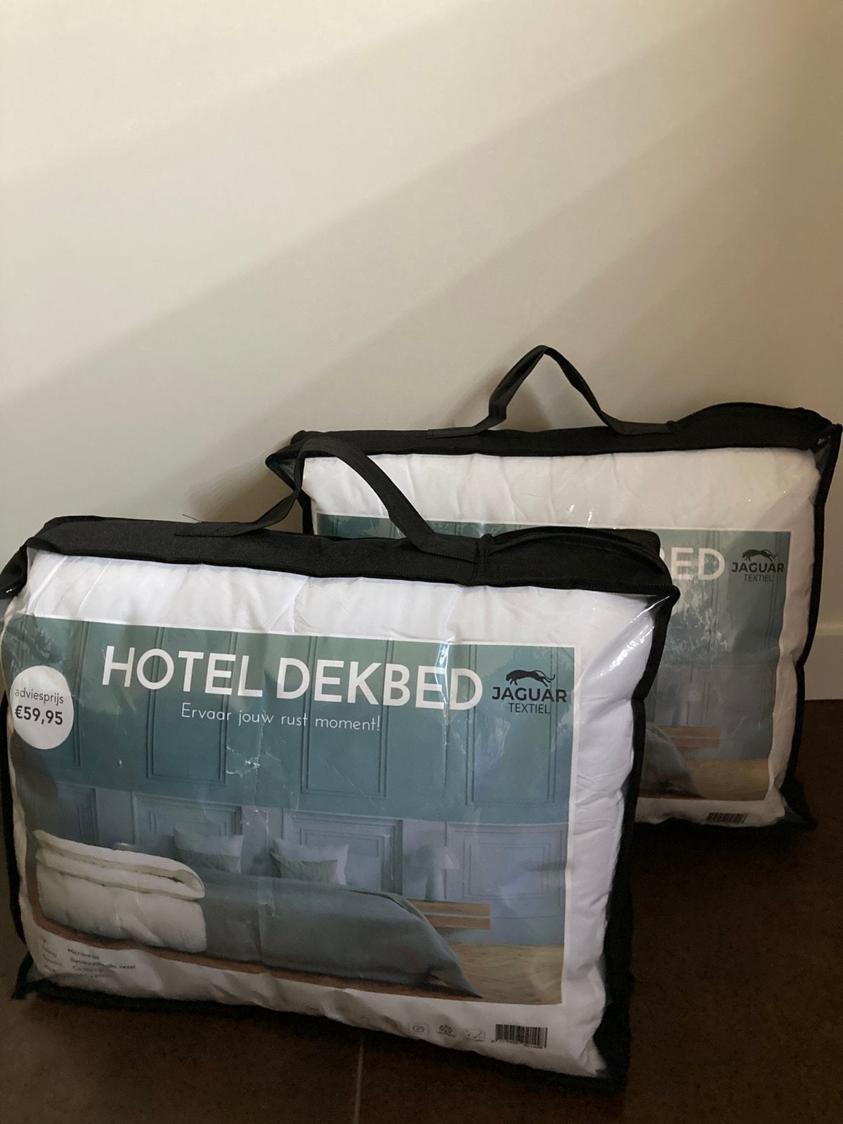 Dekbed NIEUW 1-Persoons Dekbedden., Eenpersoons, Wit, Nieuw, Ophalen of Verzenden
