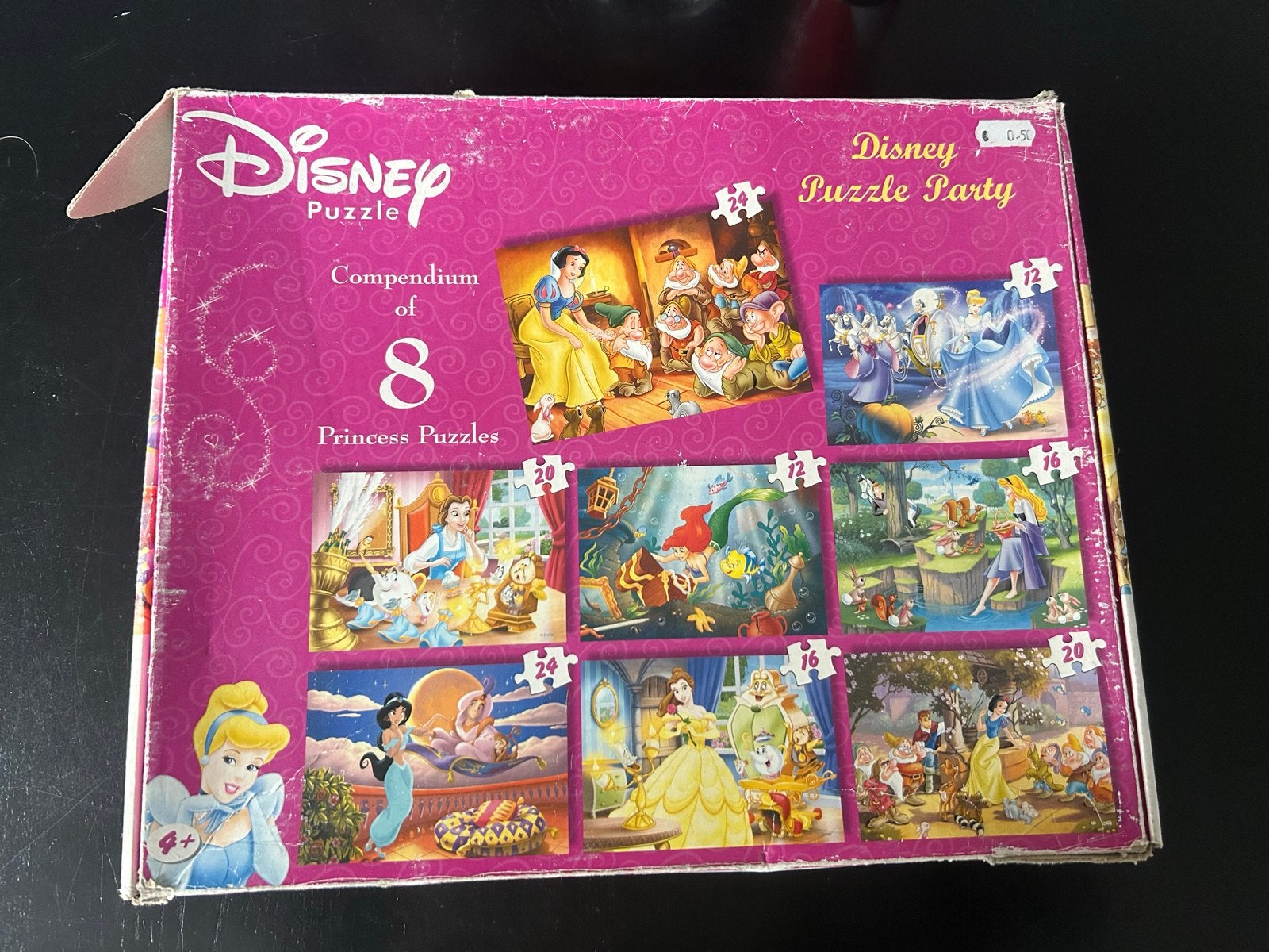 Disney Prinsessen & Frozen Puzzels - Compleet & Gratis, Ophalen of Verzenden, Minder dan 500 stukjes, Gebruikt, Legpuzzel