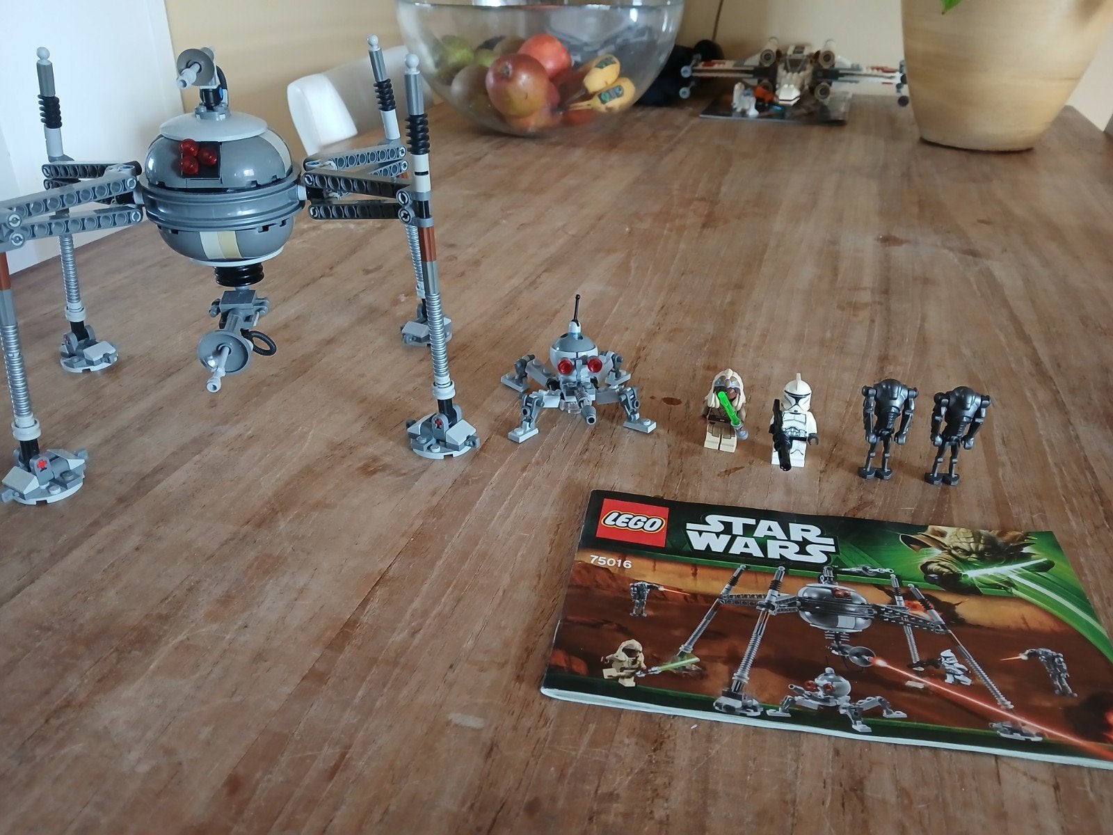 75016 Star Wars Homing Spider Droid, Inclusief minifiguren, Gebruikt, Star Wars, Lego