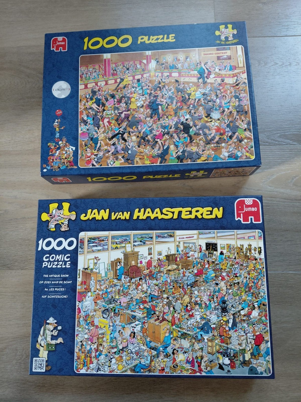 jan van Haasteren puzzels, Ophalen of Verzenden, 500 t/m 1500 stukjes, Zo goed als nieuw