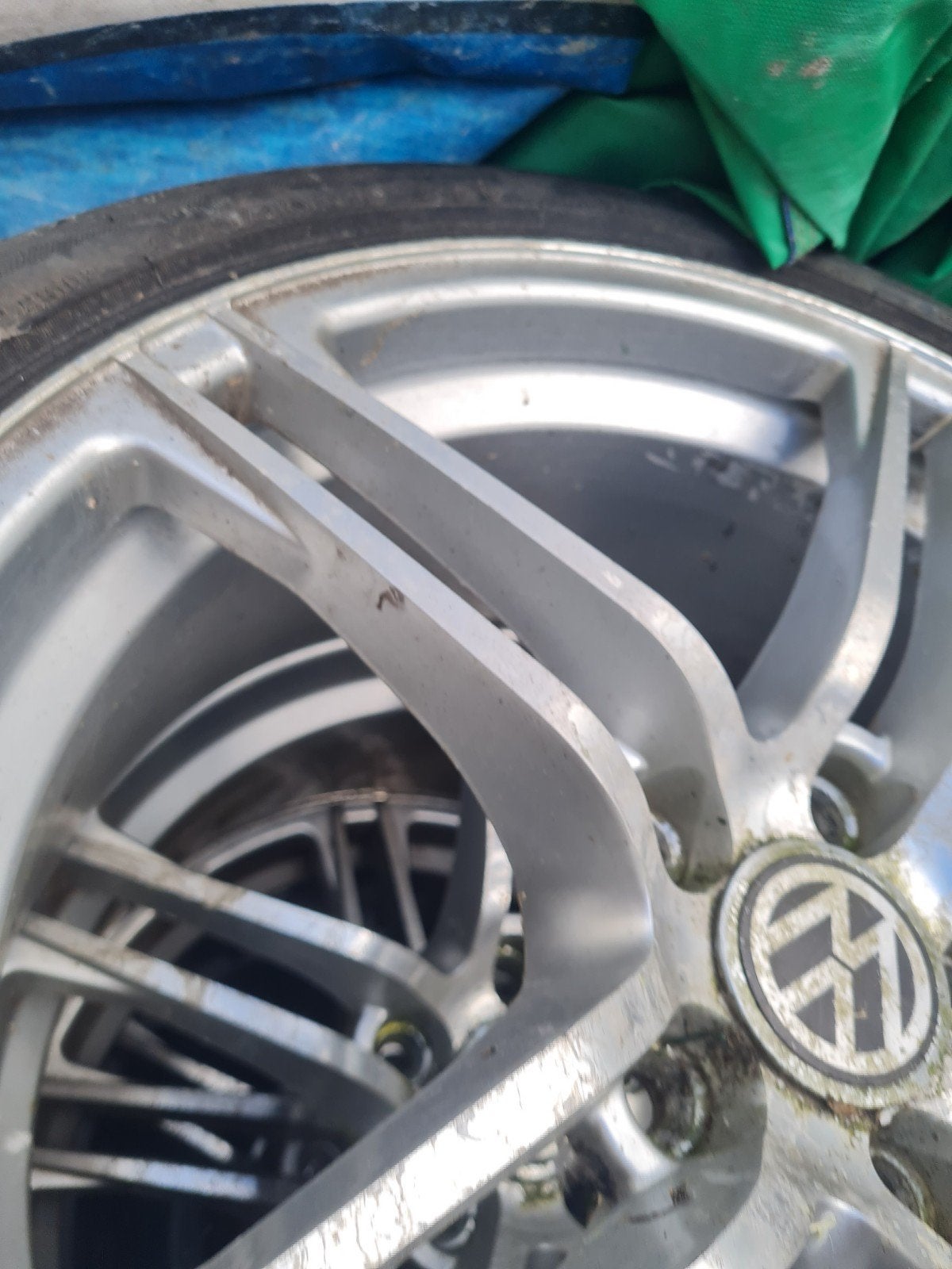 vw velgen met banden, Ophalen of Verzenden, Gebruikt