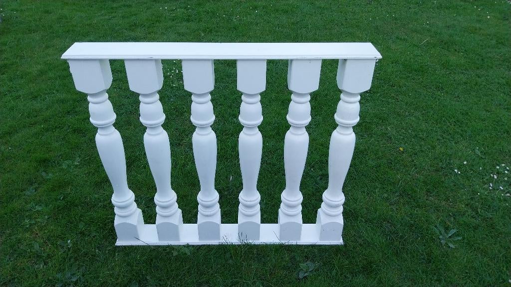 Te Koop traphek hout, Doe-het-zelf en Verbouw, Ladders en Trappen, Ophalen, Gebruikt, Trap, Minder dan 2 meter