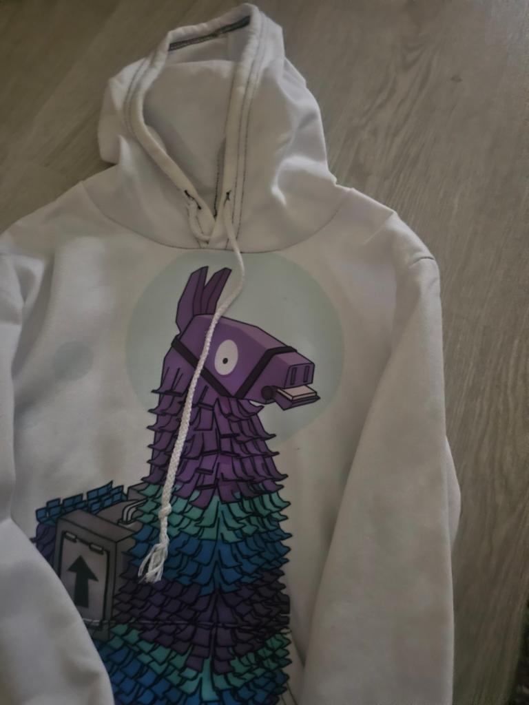 Fortnite Llama Hoodie - Maat 140, Gebruikt, Jongen of Meisje, Trui of Vest, Ophalen of Verzenden