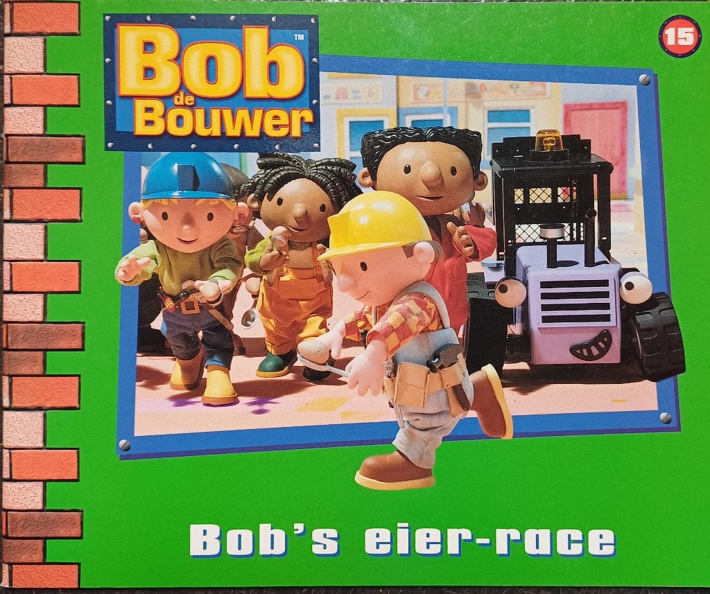 2+1 GRATIS! Bob de Bouwer - Bob's eier-race - deel 15, Ophalen of Verzenden, Zo goed als nieuw, Prentenboek