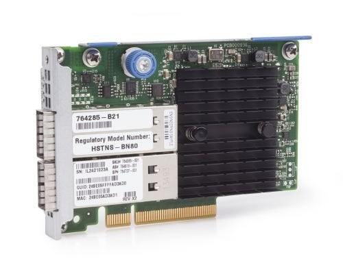 HPE InfiniBand FDR/Ethernet 10Gb/40Gb 2-port 544+FLR-QSFP, Computers en Software, Netwerkkaarten, Hewlett Packard Enterprise B.V.