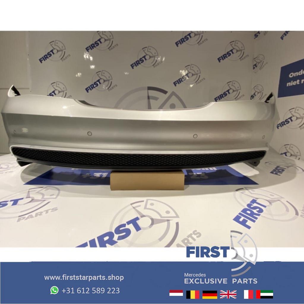 W117 CLA AMG ACHTERBUMPER COMPLEET ZILVER GRIJS Mercedes C11, Gebruikt, -, Voor, Ophalen of Verzenden
