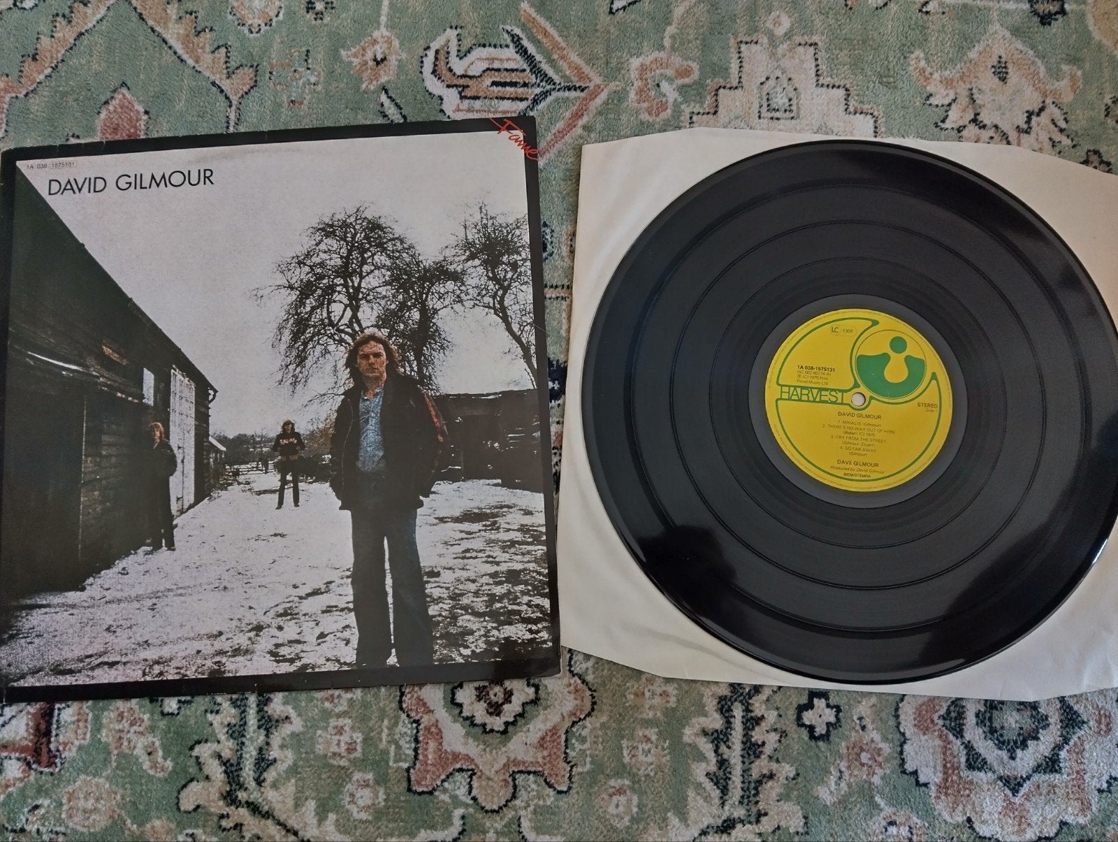 David Gilmour - David Gilmour (Pink Floyd) 1978 lp, Ophalen of Verzenden, Gebruikt, 12 inch, LP