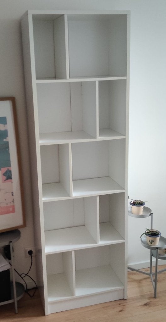 Boekenkast wit, Ophalen, Met plank(en), 200 cm of meer, 50 tot 100 cm