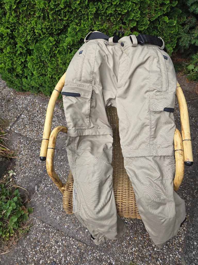 motorbroek beige BMW, Motoren, Kleding | Motorkleding, Ophalen, Broek | textiel, Tweedehands, Dames